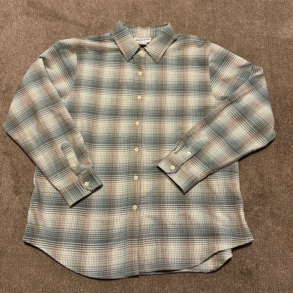 Pendleton Vintage Flannel Button Down Shirt